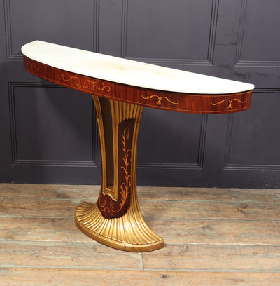 Italian Art Deco Console Table c1940