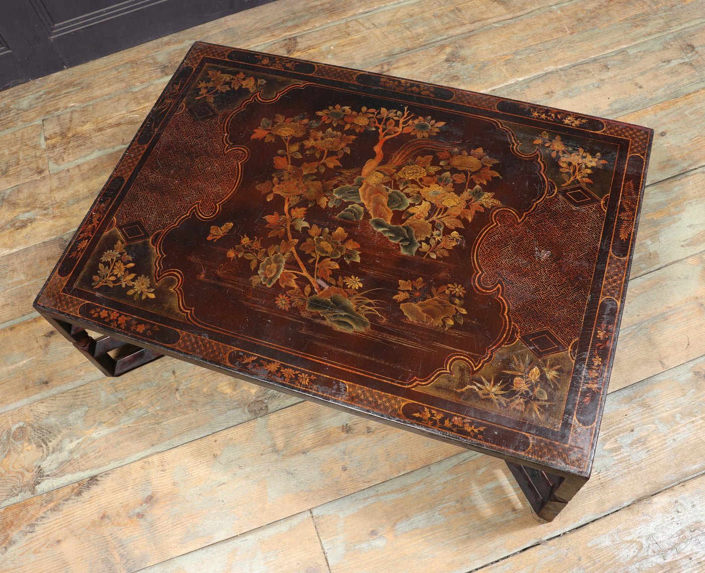 Antique Chinoiserie Low Table c1900