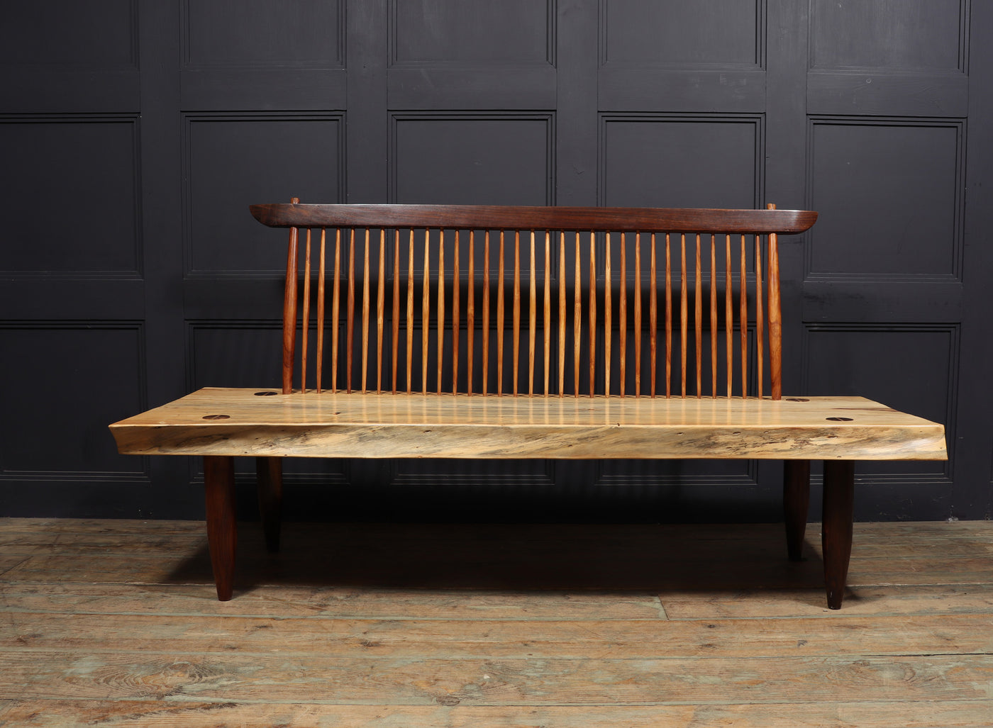 Conoid Bench Manner of Mira Nakashima c1980