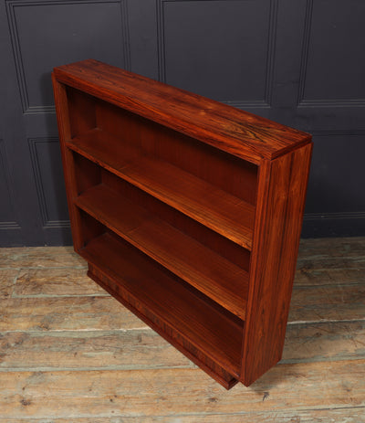 A French Art Deco rosewood Open Bookcase