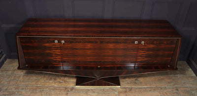 French Mid century Sideboard in Macassar Ebony c 1960