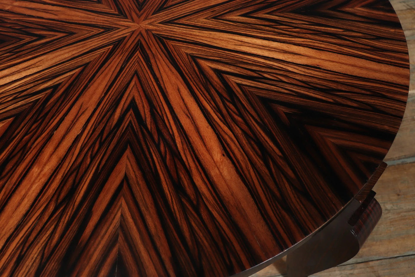 French Art Deco Coffee Table in Macassar Ebony