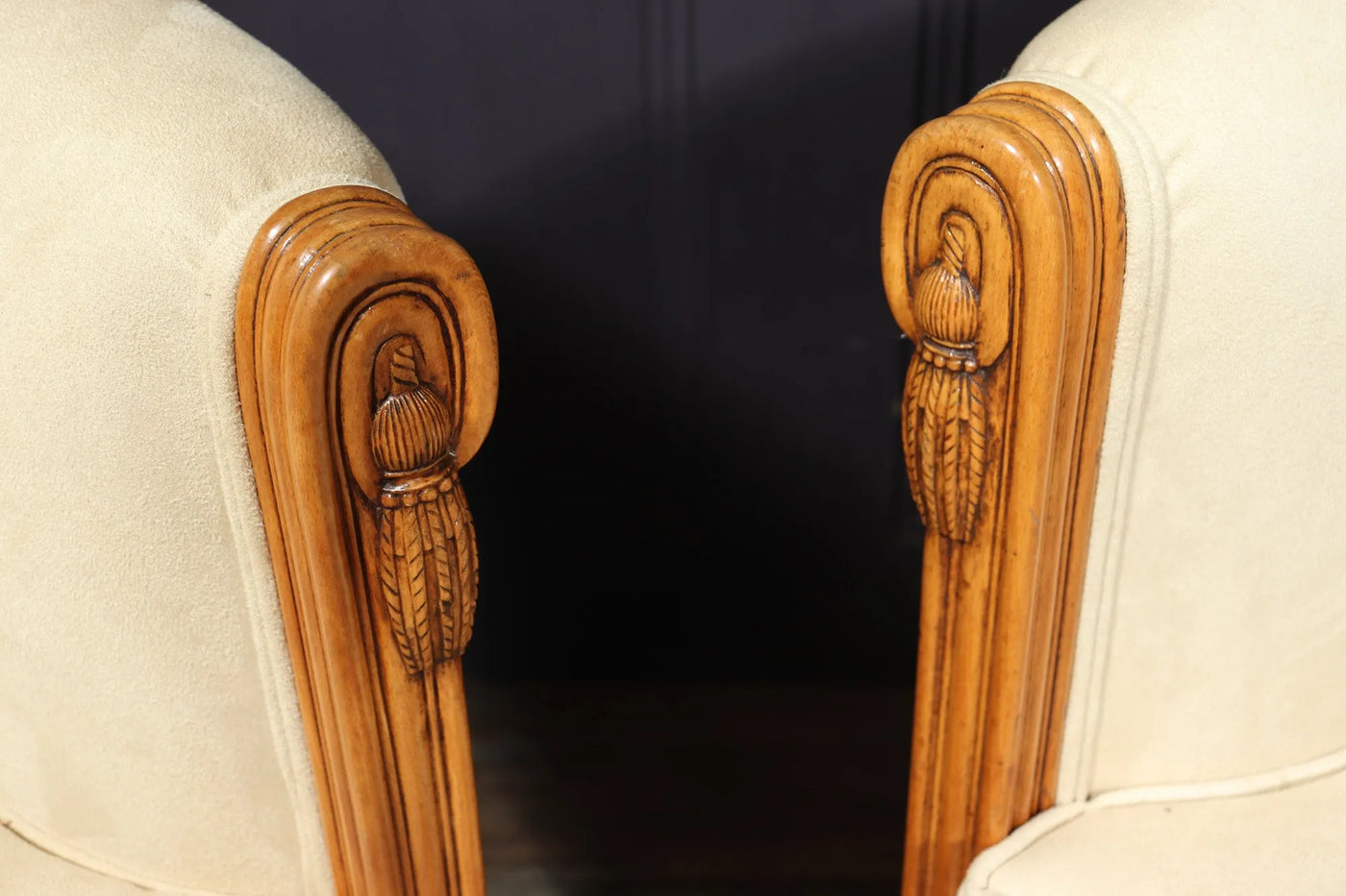 French Art Deco Armchairs by Paul Follot