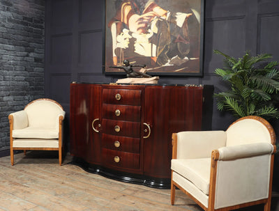 French Art Deco Rosewood Sideboard