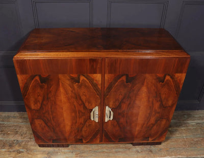 French Art Deco Walnut Buffet