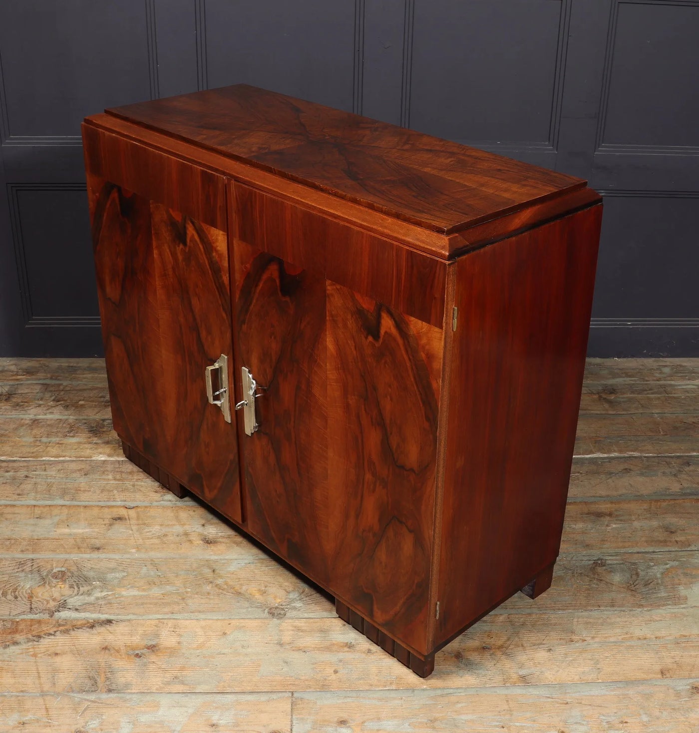 French Art Deco Walnut Buffet