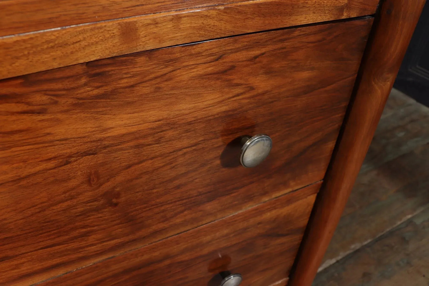 French Art Deco Walnut Chest of Drawers