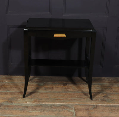 French Art Deco Console Side Table