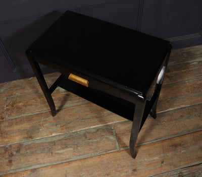 French Art Deco Console Side Table