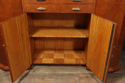 French Art Deco Sideboard in Amboyna