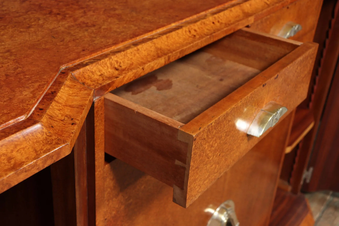 French Art Deco Sideboard in Amboyna