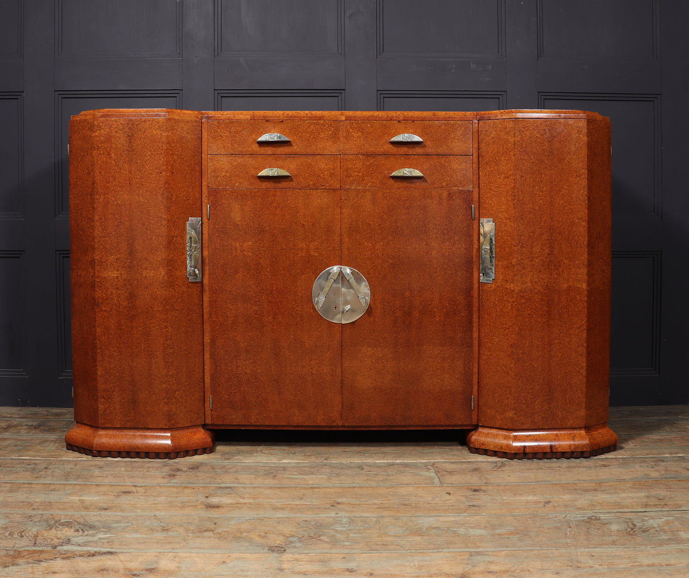 French Art Deco Sideboard in Amboyna