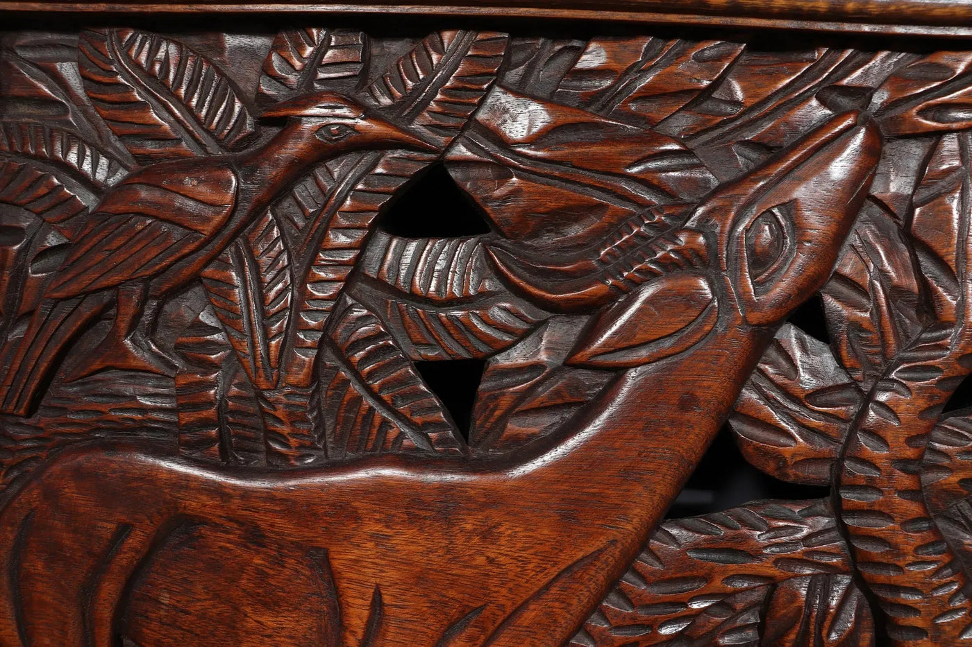 French Art Deco Pierced Carving wall Panel