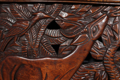 French Art Deco Pierced Carving wall Panel