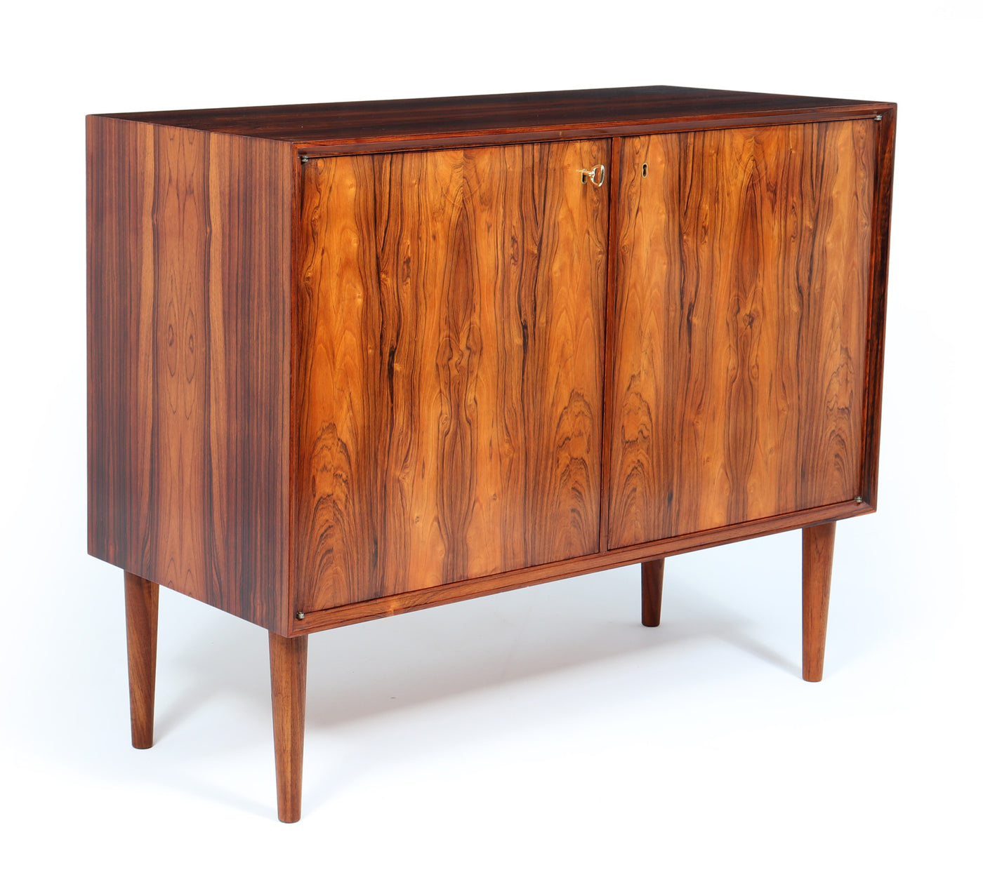 Norwegian Rosewood Side Cabinet by Bruksbo