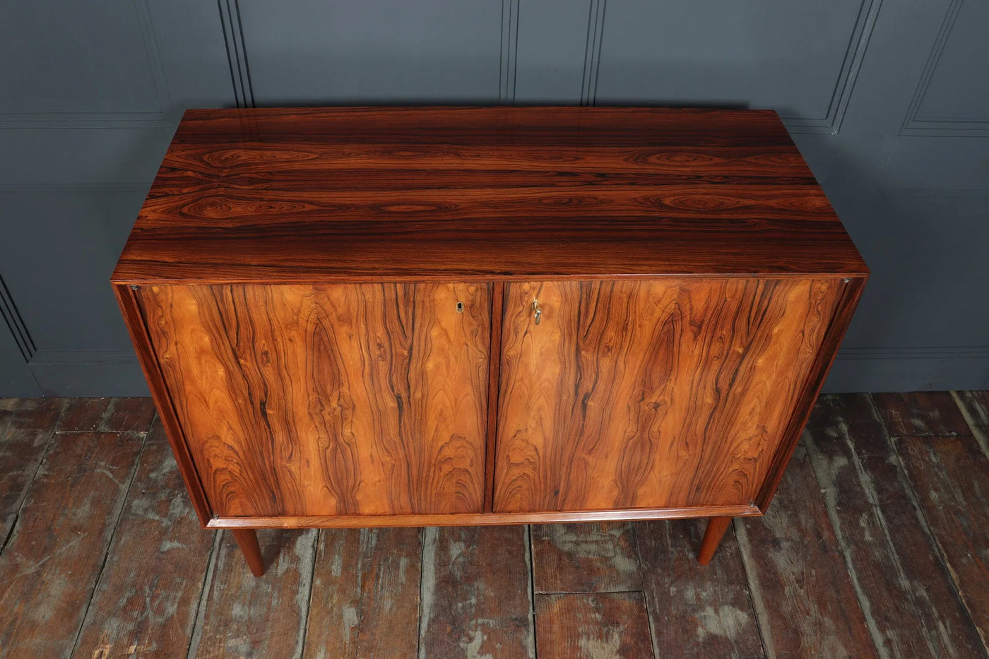 Norwegian Rosewood Side Cabinet by Bruksbo