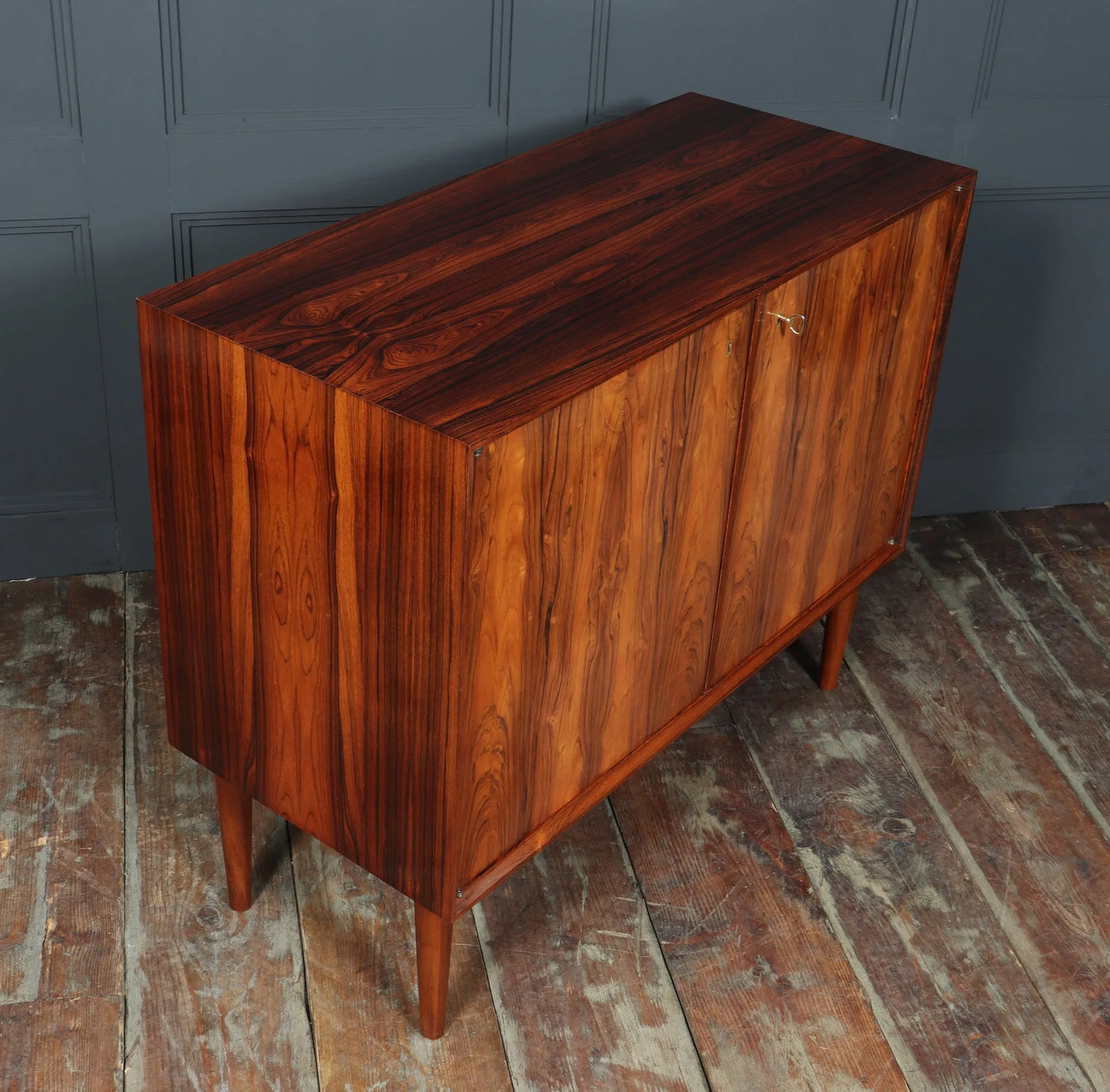 Norwegian Rosewood Side Cabinet by Bruksbo