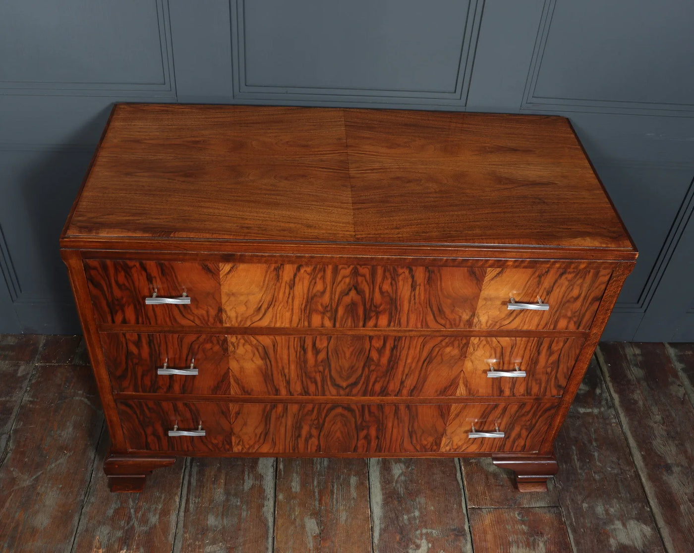 English Art Deco Chest of Drawers