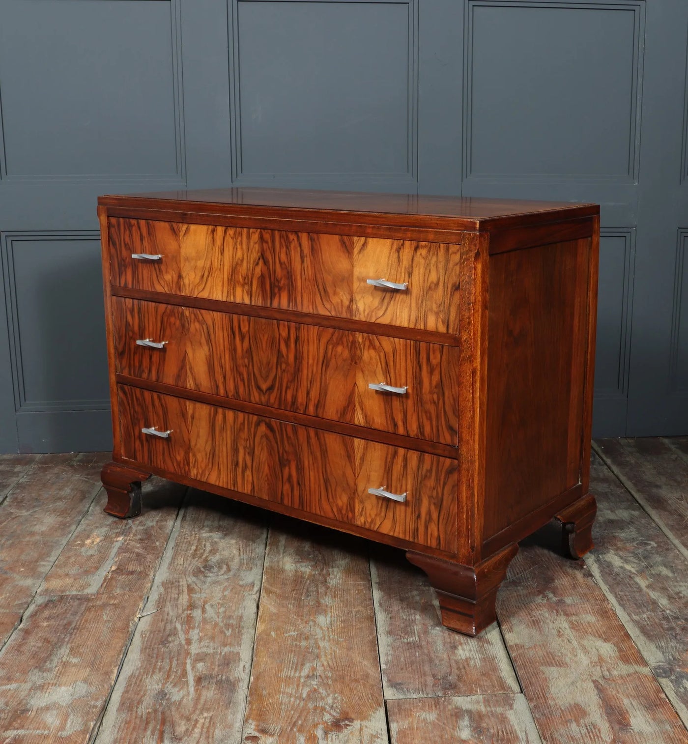 English Art Deco Chest of Drawers