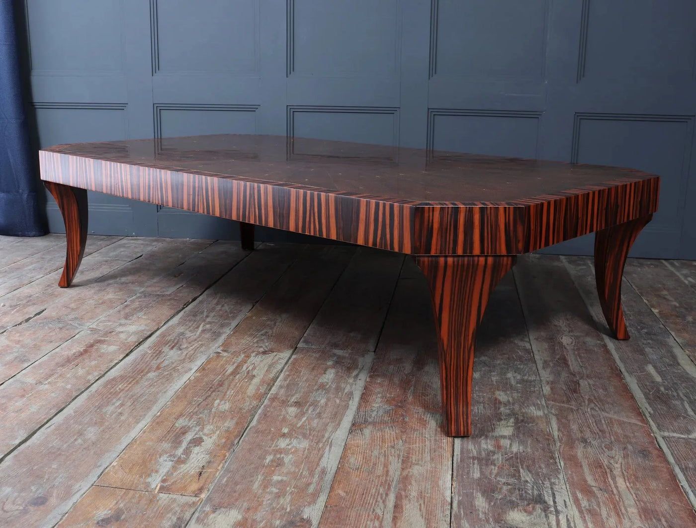 Garrison Rousseau Coffee Table in Macassar and Shargreen