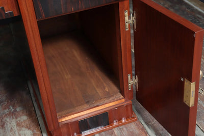 French Art Deco Desk in Macassar Ebony