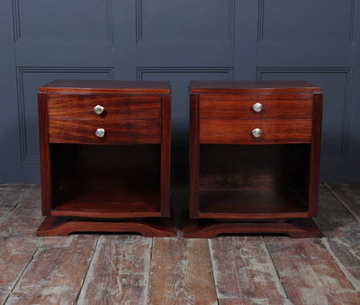 French Art Deco Bedside Chests