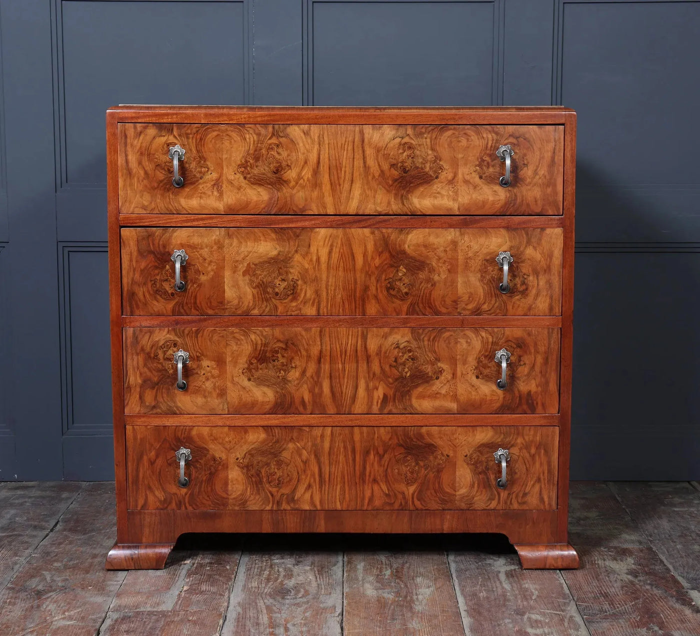 English Art Deco Chest of Drawers