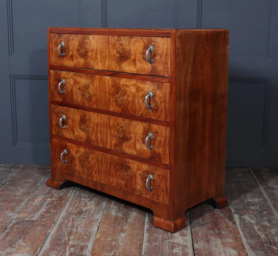 English Art Deco Chest of Drawers