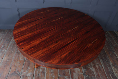 Mid Century Drum Dining Table by Robert Heritage