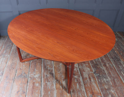 Teak Gateleg Dining Table by Hvidt & Mølgaard-Nielsen for France & Son