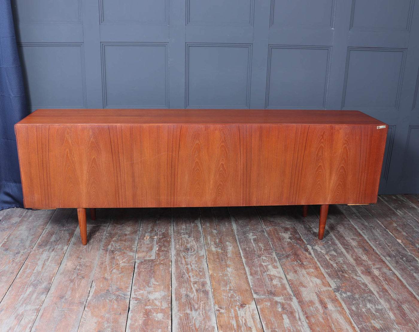 Danish Mid Century Teak Sideboard by H W Klien for  Bramin