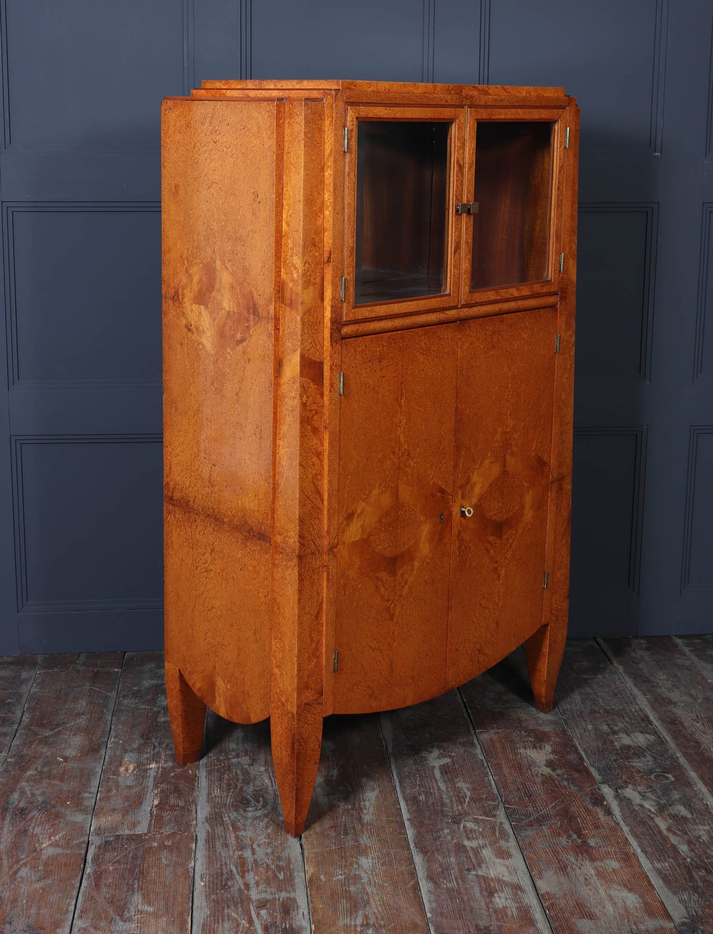 French Art Deco Cabinet in Amboyna by Andre Arbus