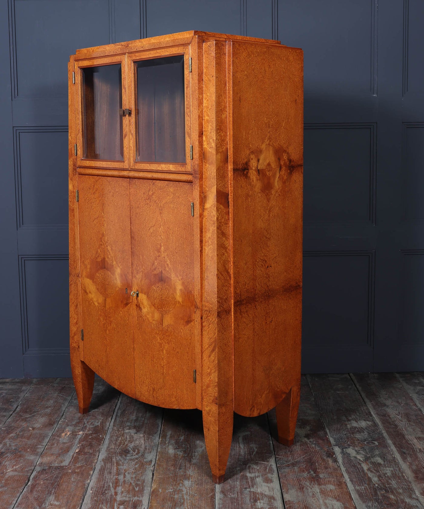 French Art Deco Cabinet in Amboyna by Andre Arbus