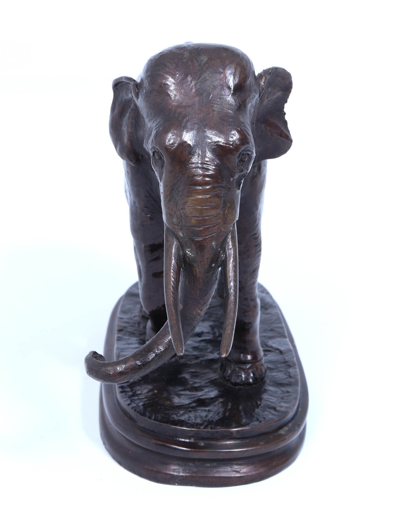 Bronze Elephant Sculpture c1930