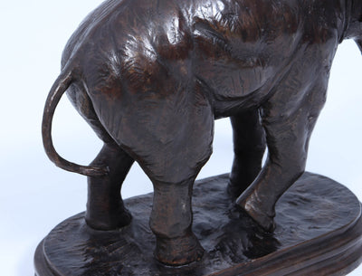 Bronze Elephant Sculpture c1930