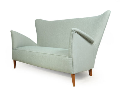 Italian Gio Ponti Sofa for Hotel Bristol, Murano c1950