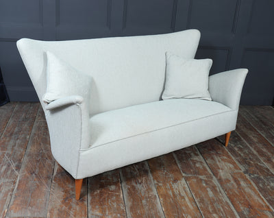 Italian Gio Ponti Sofa for Hotel Bristol, Murano c1950