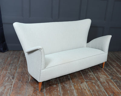 Italian Gio Ponti Sofa for Hotel Bristol, Murano c1950
