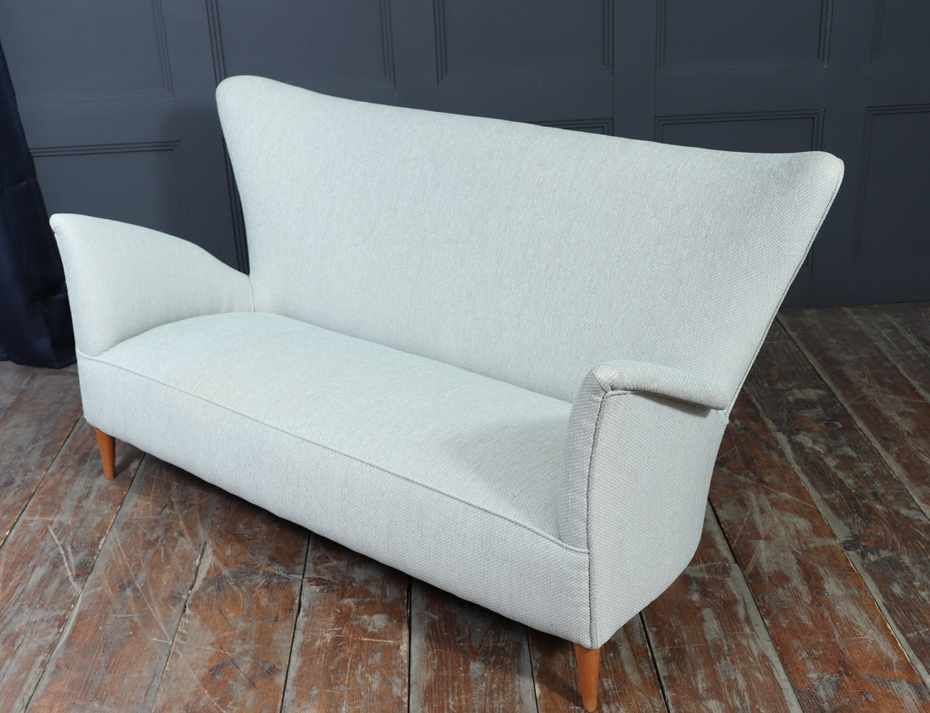 Italian Gio Ponti Sofa for Hotel Bristol, Murano c1950