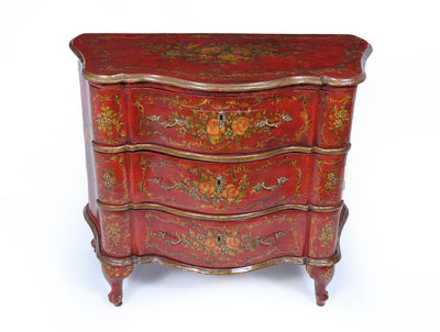 Italian Painted  'Lacca Povera'  Commode, 19th Century