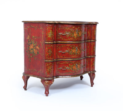 Italian Painted  'Lacca Povera'  Commode, 19th Century