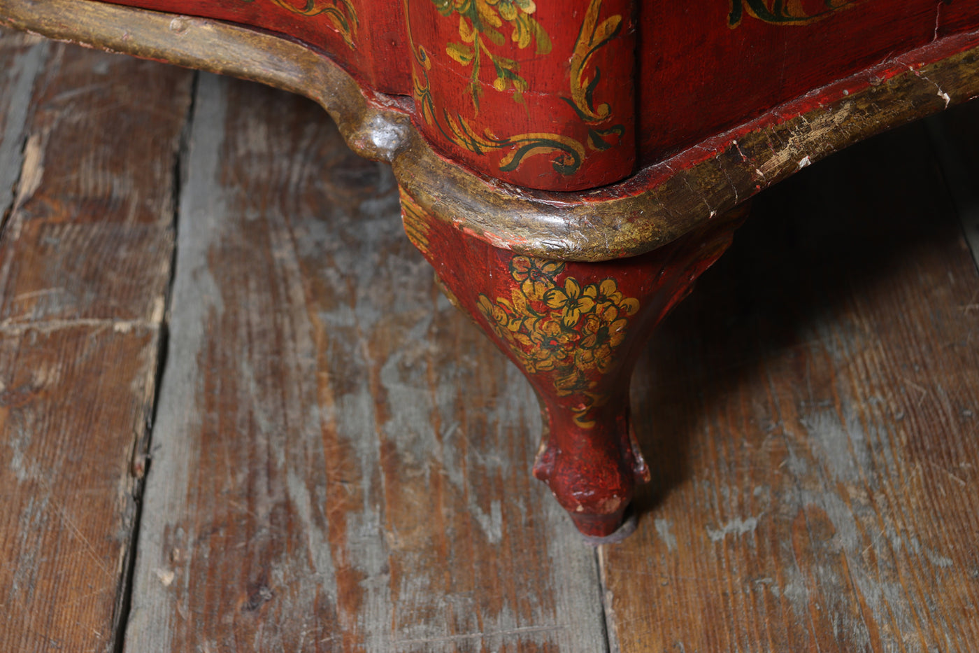 Italian Painted  'Lacca Povera'  Commode, 19th Century