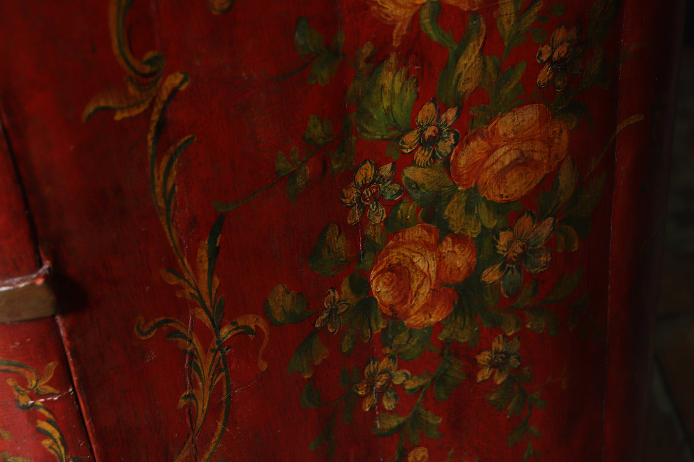 Italian Painted  'Lacca Povera'  Commode, 19th Century
