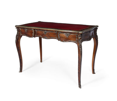 Louis XV Style Kingwood & Ormolu Bureau Plat by Simon Loscertales