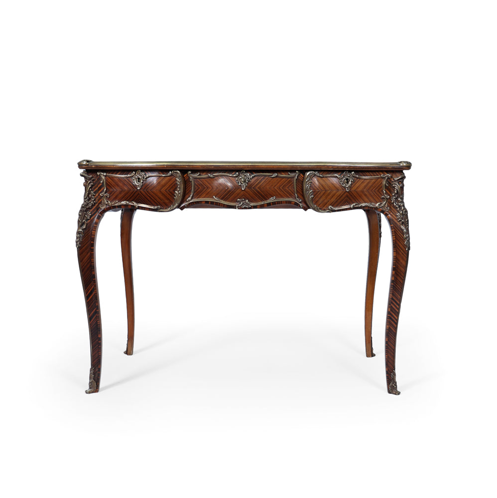 Louis XV Style Kingwood & Ormolu Bureau Plat by Simon Loscertales