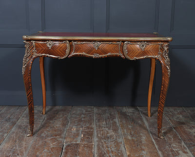 Louis XV Style Kingwood & Ormolu Bureau Plat by Simon Loscertales