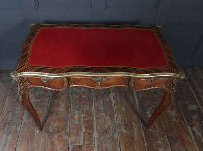 Louis XV Style Kingwood & Ormolu Bureau Plat by Simon Loscertales