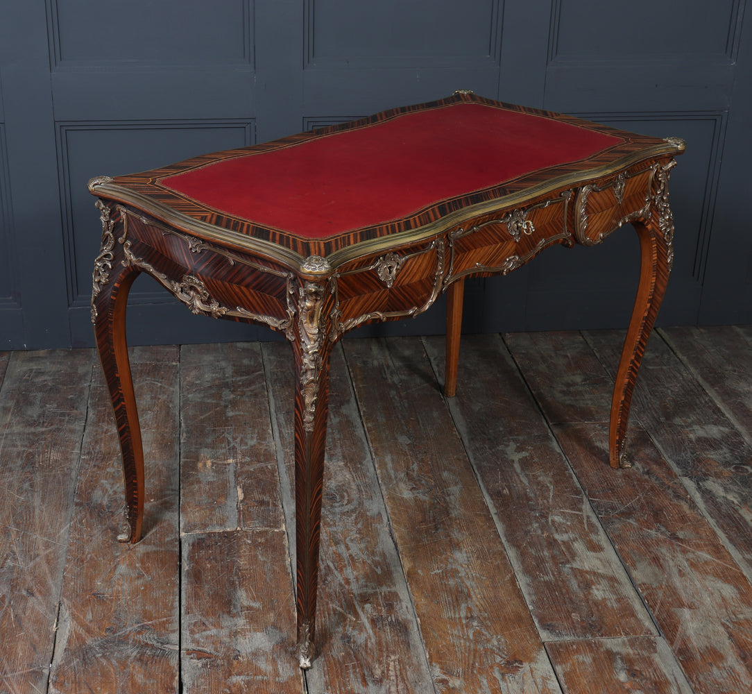 Louis XV Style Kingwood & Ormolu Bureau Plat by Simon Loscertales