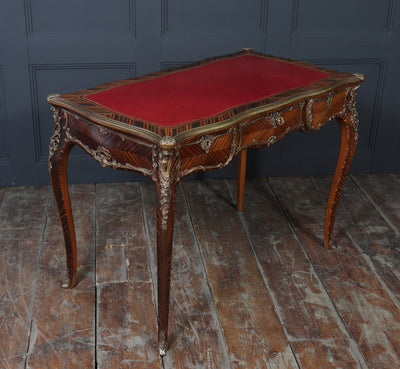 Louis XV Style Kingwood & Ormolu Bureau Plat by Simon Loscertales