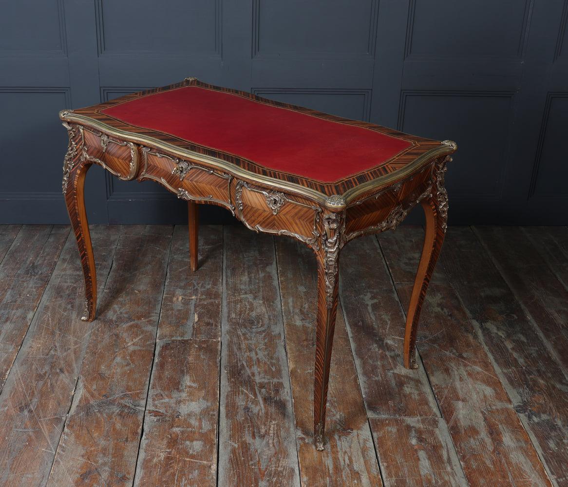 Louis XV Style Kingwood & Ormolu Bureau Plat by Simon Loscertales